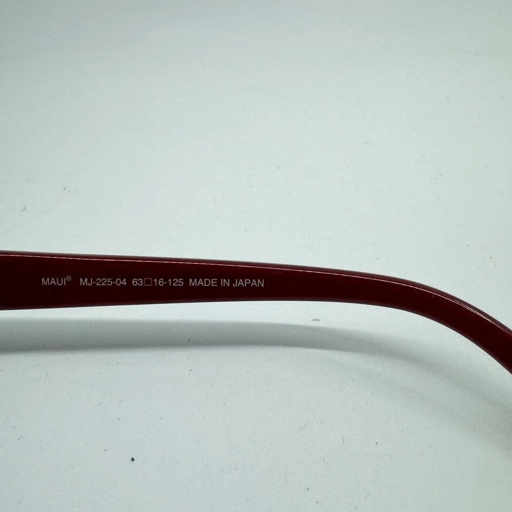 Maui Jim Japan Rainbow Falls MJ-225-04 Burgundy Sunglasses Frame H10346‎